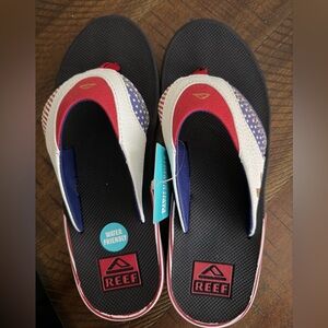 Reef Kids Patriotic Sandals New!